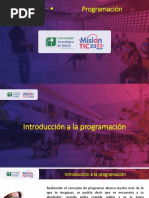 Introducción A La Programación