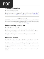 Wireless Connection: For Optimized Listening Enjoymentc