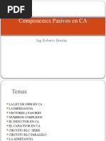 Componentes Pasivos en CA