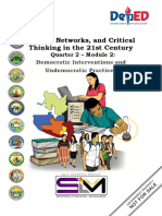 Trends, Networks, and Critical Thinking in The 21st Century: Quarter 2 - Module 2