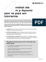 Dia Global de Ayuno y Oracion Guia de Oracion