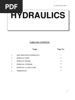 Hydraulics Handout 1