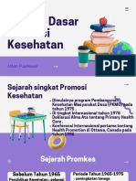 Konsep Dasar Promosi Kesehatan