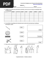 Ficha de Actividades - Musifica