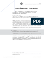 Diagnosis of Pulmonary Hypertension