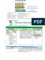 MIERCOLES 08 DE JUNIO SESIÓN DE APRENDIZAJE 1° y 2° GRADO