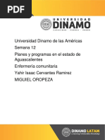 Planes y Programas en El Estado de Aguascalientes