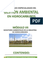 Modulo Vii Monitoreos Ambientales en La Industria de Hidrocarburos.