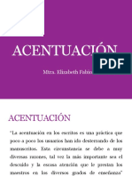 Acentuación