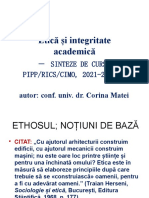 Sinteze PPT Etica&int - Ac.,pipp, Rics, Cimo-1