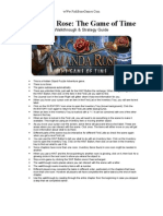 Amanda Rose - The Game of Time - Walk Through & Strategy Guide - WWW - fishBoneGames