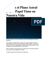 Qué Es El Plano Astral y Qué Papel Tiene en Nuestra Vida