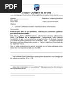 TP 1, Lengua, 1 Ero Comunicación.