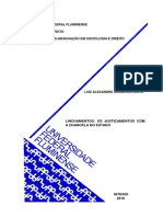 Linchamentos - Os Justiçamentos Com A Chancela Do Estado