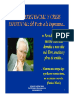 Crisis Existencial y Crisis Espiritual