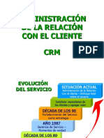 Administración de La Relación Con El Cliente CRM