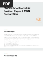 #2 MUN School Modul