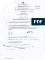 CSEC January 2019 Mathematics P1