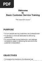 Basic Customer Service Skill Training 