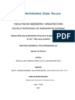 Sistema Web para La Optimización Del Proceso de Gestión Académica de La I.E.P. "Niño Jesús de Belén"