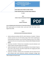 Rencana Kerja Dan Syarat-Syarat Teknis Pembangunan Gedung Balai Latihan Kerja Mamuju