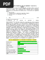 Acta de Integracion de La Comisión de Seguridad