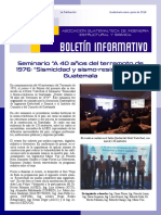 Boletбn Informativo No. 1 2016 AGIES