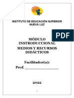 Modulo de Medios y Recursos Didacticos