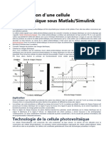 Modélisation D'un Panneau Solaire