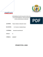 El Proceso Especial de Tutela y El Proceso Penal en Casos de Violencia Contra La Mujer y Los Integrantes Del Grupo Familiar