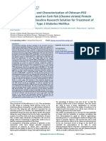 Formulation and Characterization of Chitosanpeg Nanoparticles Based On Cork Fish Channa Striata Protein Hydrolysate As A