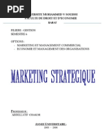 Cours Marketing Strategique SUISSI Mouhssine