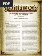 Ultimate Combat (1st Printing) Errata - JAN 2014