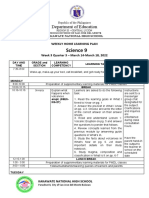 Science 9: Department of Education