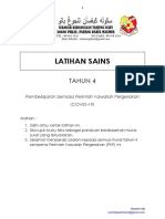 Latihan Sains Tahun 4