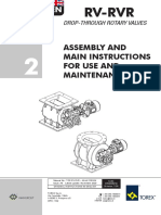 RV-RVR: Assembly and Main Instructions For Use and Maintenance