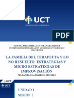 La Familia Del Terapeuta y Lo No Resuelto B 21 y 22 Mayo