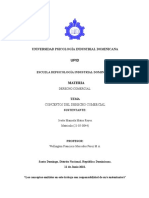 Tarea No. 6 Derecho Comercial