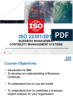 Iso 22301 - BC