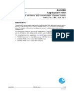 An5166 Guidelines For Control and Customization of Power Boards With stm32 MC SDK v50 Stmicroelectronics