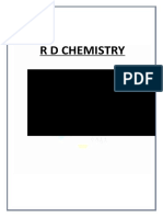 R D Chemistry: Class 12 Chemistry Question Bank Ncert /cbse