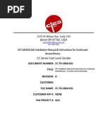 STC SA02511SE Installation Manual & Instructions For Continued Airworthiness CC Series Fuel Level Sender