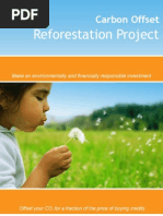 Reforestation Project: Carbon Offset