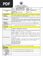 FINAL LESSON PLAN - Week 4 Triangle Congruence Postulate