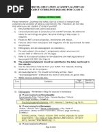 Class X Compiled Project Guidelines 2022-2023