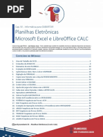 Cap 07 Planilhas Eletronicas Excel e Calc