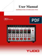 User Manual: Temperature Controller-Cw301