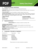 Safety Data Sheet: 1. Product and Company Identification