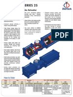 Series 25 DelTorq Heavy Duty Actuator