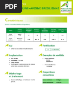 Fiche Vesce Avoine Bresilienne